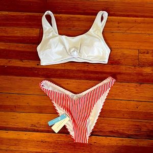 Womens cupshe bikini. Size large.